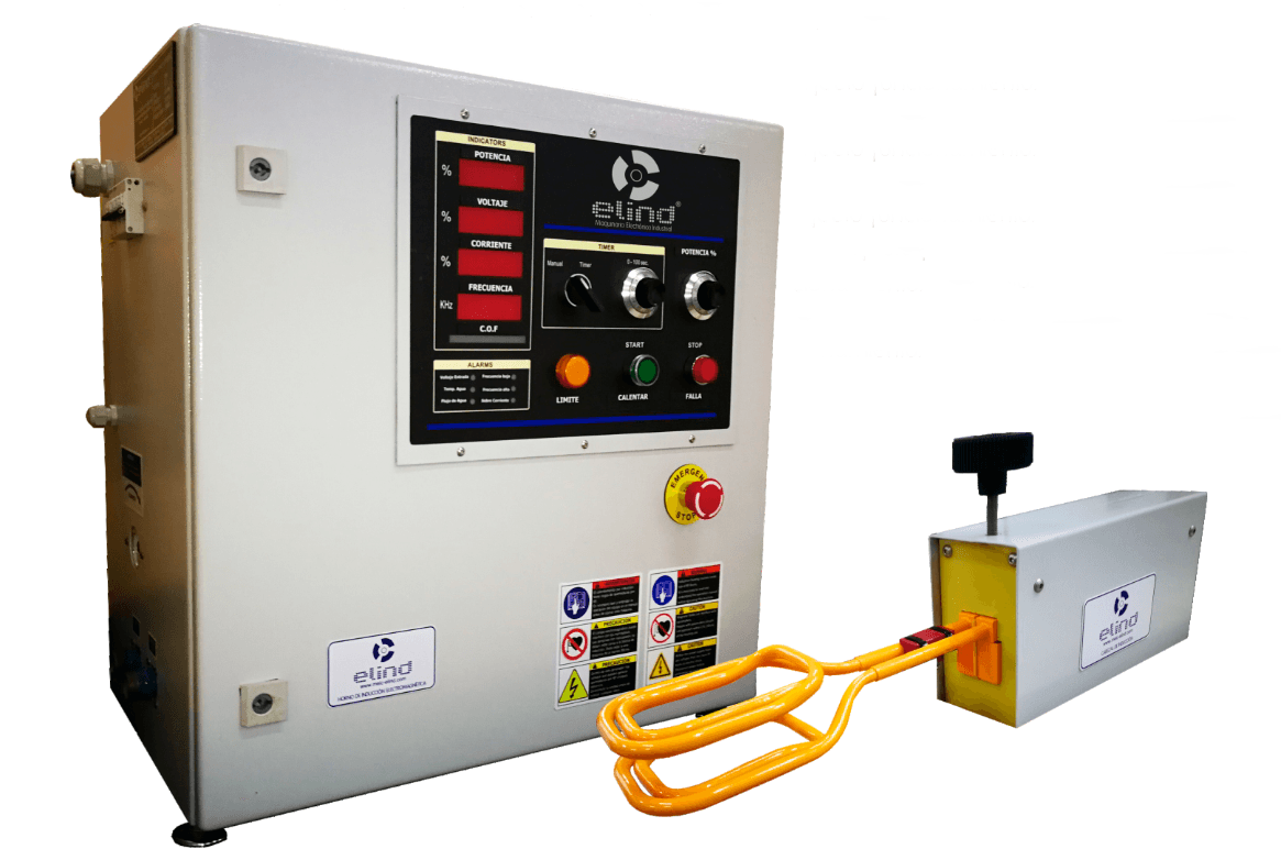 Equipo de inducción electromagnética para forja