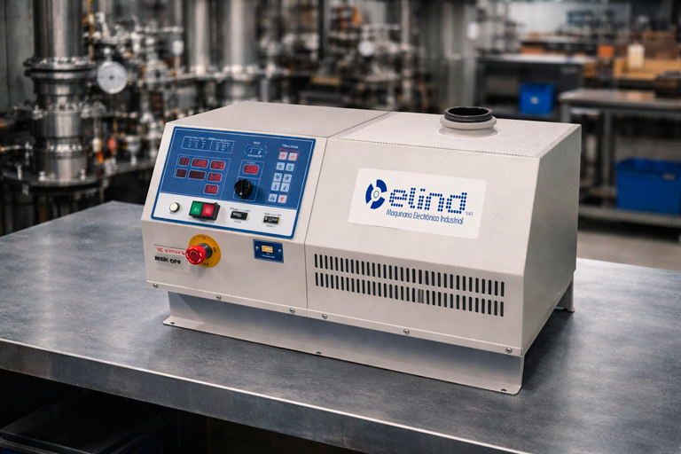 Horno de inducción electromagnética para fundición de metales